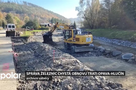 Povodní poničená železniční trať na Opavsku by se měla začít opravovat ještě letos