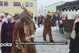 Masopustní průvod procházel opět frýdlantským náměstím