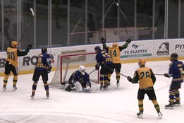 Junioři Vsetína vyhráli nad Mladými Draky Šumperk 