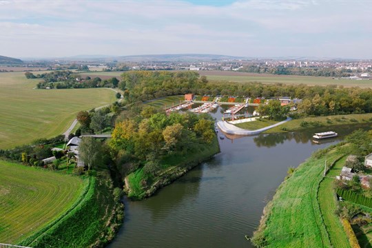 Přístav i rychlejší vlakové spojení na dohled. Nový územní plán má Kroměříži otevřít miliardové investice