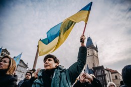 Na náměstí ve Zlíně se uskuteční shromáždění Společně za Ukrajinu. Bude zde k vidění i třímetrová maketa dronu