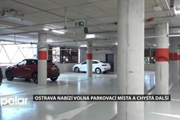 Ostrava nabízí v centru volná parkovací místa. Volno je také v parkovacím domě u MNO