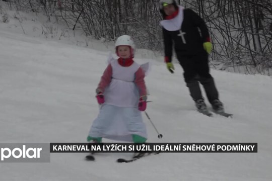 Karneval na lyžích na Svinci si užil ideální sněhové podmínky