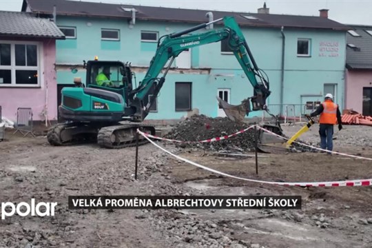 Albrechtova střední škola v Českém Těšíně bude mít novou halu pro výuku zemědělských oborů