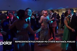Reprezentační ples Ostravy-Poruby zaplnil DK Poklad. Hlavními hvězdami byli Tereza Mašková a Tomáš Savka