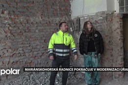 Mariánskohorská radnice prochází další etapou rekonstrukce. Zvýší komfort pro občany i zaměstnance