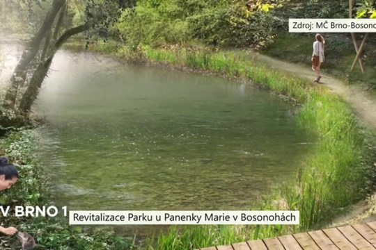 Revitalizace Parku u Panenky Marie v Bosonohách