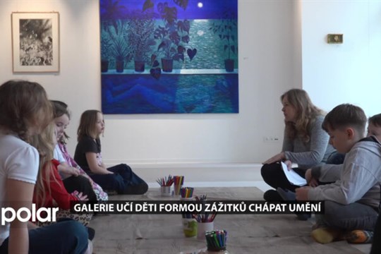 Galerie města Karviné učí děti formou zážitků chápat umění