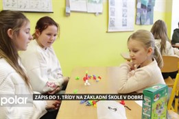 Budoucí prvňáčci poprvé zasedli do školních lavic v Dobré