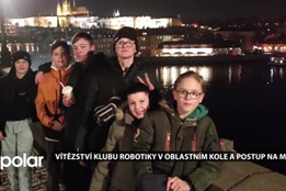 Bruntálský Klub robotiky při 1. ZŠ zvítězil v oblastní robotické soutěži a postoupil na MČR