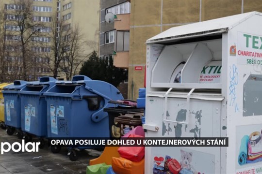 Opava rozšiřuje kamerový systém u kontejnerových stání. Pomáhá s odhalováním zakladatelů černých skládek