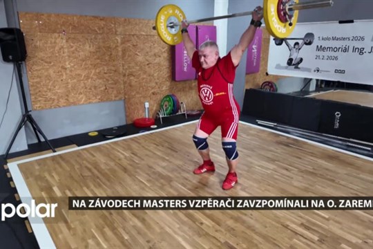 V Havířově se konalo 1. kolo masters ve vzpírání, sportovci zavzpomínali i na Otta Zarembu