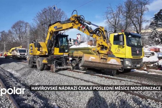 Havířovské nádraží čekají poslední měsíce modernizace