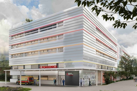 Kdo postaví novou porodnici ve Zlíně? KNTB vypsala soutěž