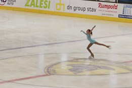 Krasobruslařské naděje se představily ve Velké ceně