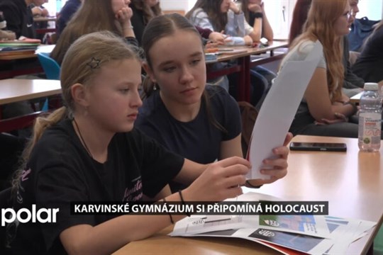 Karvinské gymnázium bojuje proti antisemitismu výstavou