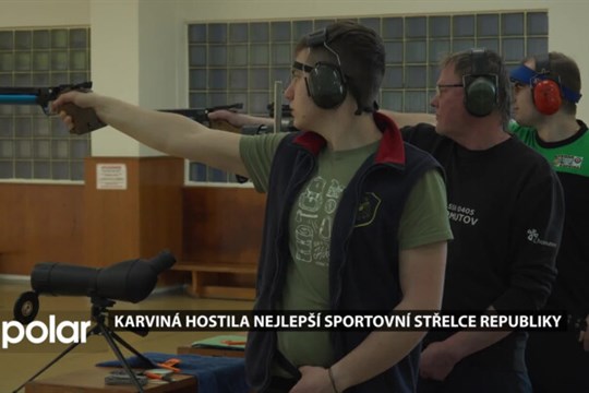 Karviná hostila nejlepší sportovní střelce republiky. Na šampionátu rozhodovaly pevné nervy