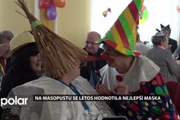 Slezskoostravští senioři oslavili masopust, letos taky hodnotili nejlepší masku