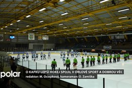 O kapku lepší hokej spojil v Orlové sport a dobrou věc