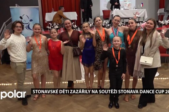 Stonavské děti zazářily na soutěži Stonava Dance CUP 2026