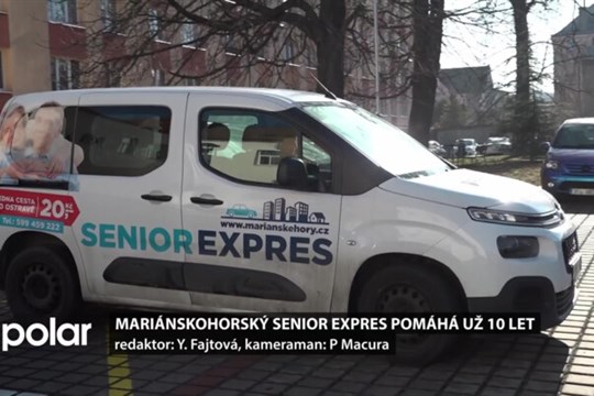 Senior Expres v Mariánských Horách už 10 let pomáhá seniorům a lidem se zdravotním postižením