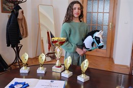 Starosta Kyjova ocenil mistryni ČR v hobby horsingu