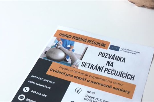 Na Turnovsku pokračuje podpora neformálních pečujících