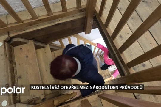 Kostelní věž otevřel Mezinárodní den průvodců