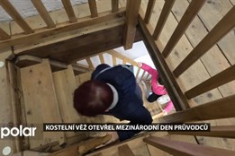 Kostelní věž otevřel Mezinárodní den průvodců