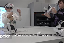 Na základní škole Gen. Píky pracují s novými, moderními technologiemi. Mezi nimi je i robot