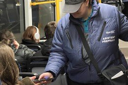 Kontroly v ostravské MHD opět vykázaly desítky lidí bez platného lístku