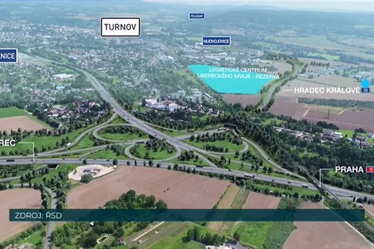 Turnov nadále jedná o podobě silnice I/35