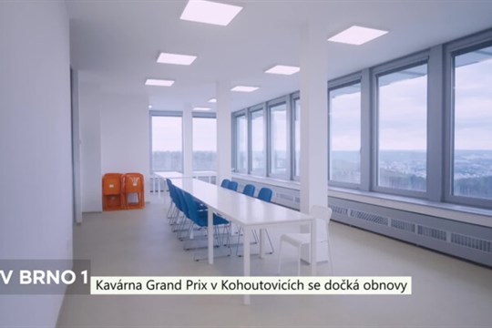 Kavárna Grand Prix v Kohoutovicích se dočká obnovy