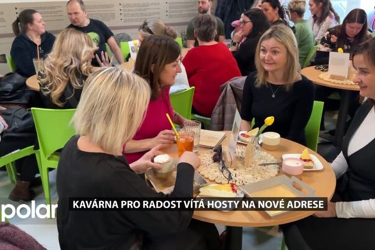 Kavárna pro Radost opavské charity znovu otevřela, nově v Müllerově domě