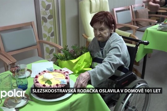 Slezskoostravská rodačka oslavila v domově Kamenec 101 let