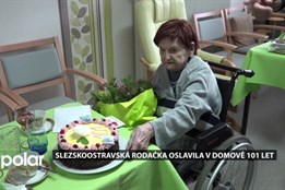 Slezskoostravská rodačka oslavila v domově Kamenec 101 let