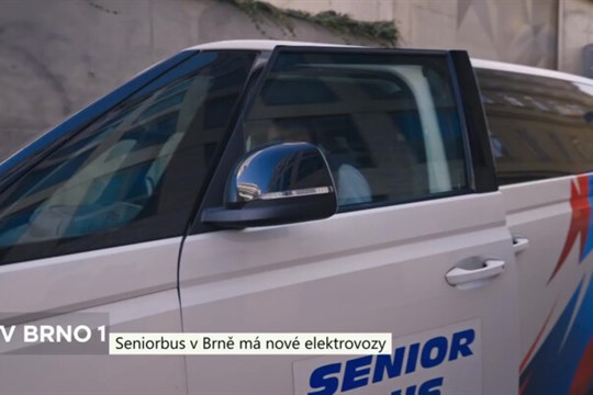 Seniorbus v Brně má nové elektrovozy