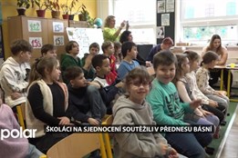 Školáci na Sjednocení soutěžili v přednesu básní