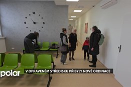 V opraveném zdravotním středisku v Rychvaldě přibyly nové ordinace