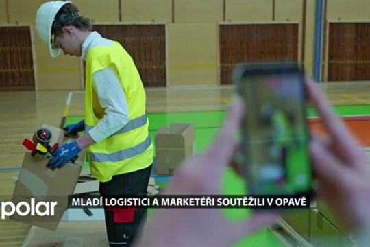 Studenti Obchodní akademie a SOŠL v Opavě si vyzkoušeli, jak funguje logistika od výroby po expedici