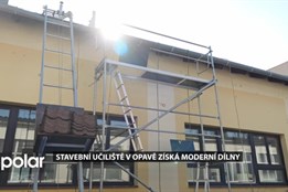 Střední odborné učiliště stavební v Opavě získá nové moderní dílny a učebny