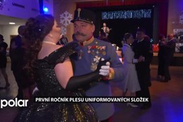 První ročník plesu uniformovaných složek byl zpestřením na konci plesové sezóny