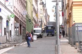 V Lidické ulici v Jablonci probíhá rozsáhlá rekonstrukce