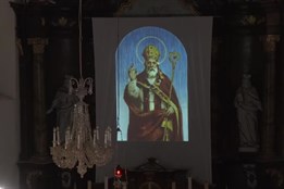 Ve Cvikově představili plastiku svatého Valentýna