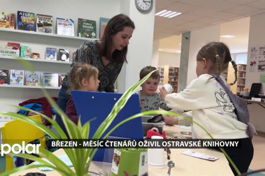 Březen – měsíc čtenářů láká do ostravských knihoven malé i velké