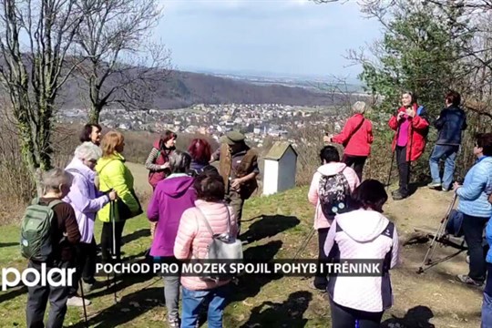 Zdraví mozku začíná pohybem. Knihovna Petra Bezruče v Opavě i letos uspořádala Pochod pro mozek