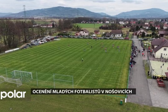 Slavnostní ocenění mladých fotbalistů v Nošovicích