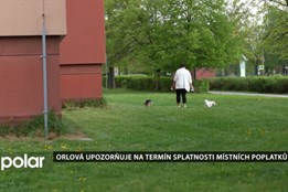 Orlová upozorňuje na termín splatnosti místních poplatků