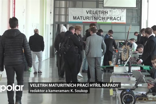 Veletrh maturitních prací odhalil um a nápaditost studentů