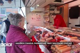Havířované vyrazili na první letošní farmářské trhy